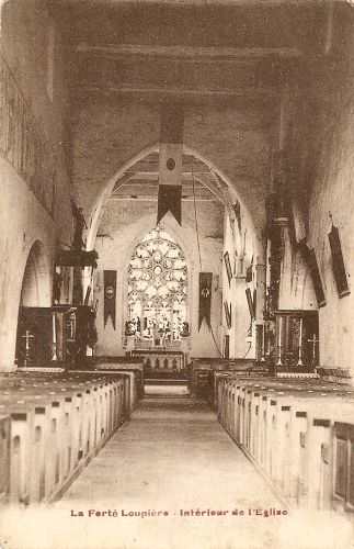 La Fert-Loupire - Intrieur de l'Eglise