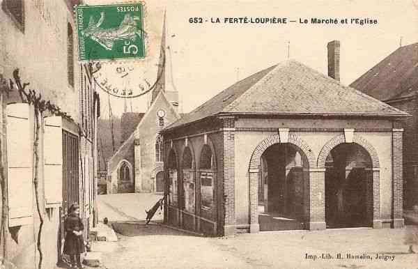 La Fert-Loupire - Le March et l'Eglise