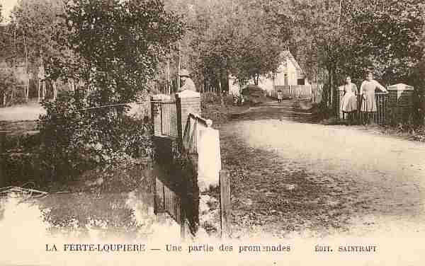 La Fert-Loupire - Une partie des promenades