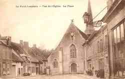 Vue de l'Eglise - La Place (1940)