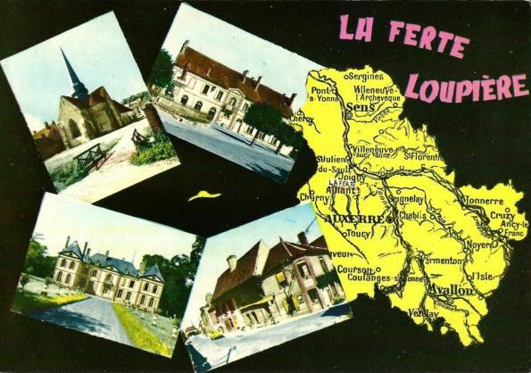 La Fert-Loupire - Carte postale multivues