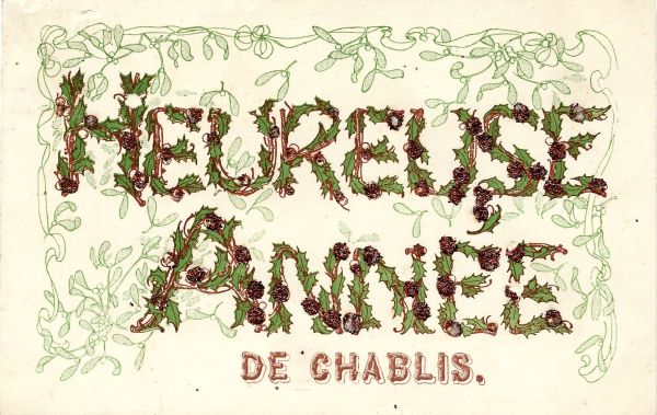 Heureuse anne de Chablis