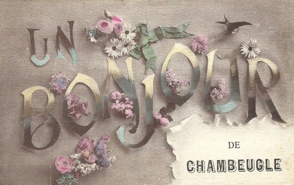 Un bonjour de Chambeugle