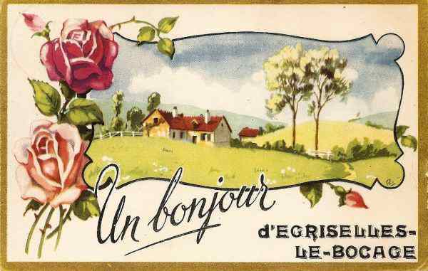 Un bonjour d'Egriselles-le-Bocage