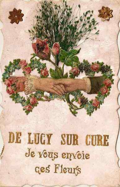 De Lucy-sur-Cure je vous envoie ces fleurs