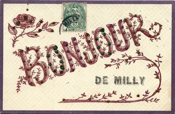 Un bonjour de Milly