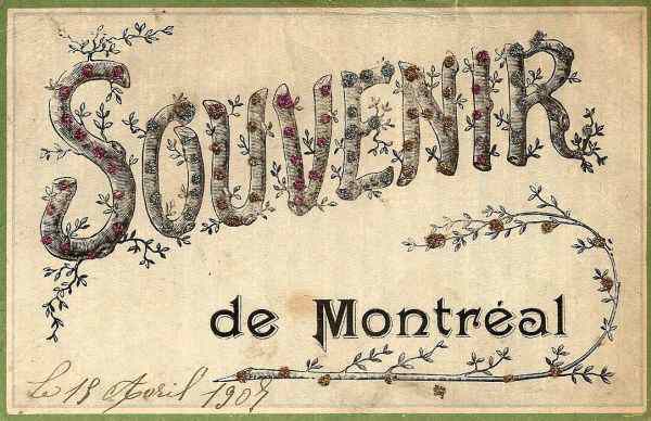 Souvenir de Montral