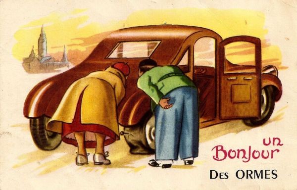 Un bonjour des Ormes