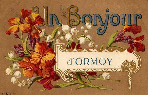 Un bonjour d'Ormoy