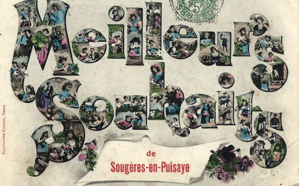 Meilleurs souhaits de Sougres-en-Puisaye