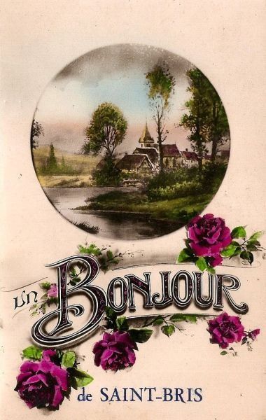 Un bonjour de Saint-Bris