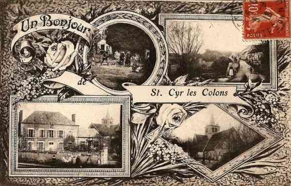 Un bonjour de Saint-Cyr-les-Colons